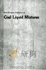 FIRST EUROPEAN CONFERENCE ON COAL LIQUID MIXTURES（ PDF版）