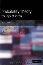 PROBABILITY THEORY THE LOGIC OF SCIENCE PDF电子版封面 0521592712