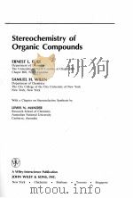 STEREOCHEMISTRY OF ORGANIC COMPOUNDS（ PDF版）