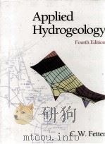 APPLIED HYDROGEOLOGY FOURTH EDITION PDF电子版封面 0130882399