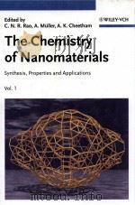 THE CHEMISTRY OF NANOMATERIALS VOL.1 PDF电子版封面 3527306862