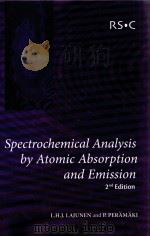 SPECTROCHEMICAL ANALYSIS BY ATOMIC ABSORPTION AND EMISSION（ PDF版）