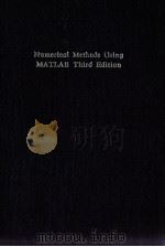 NUMERICAL METHODS USING MATLAB THIRD EDITION PDF电子版封面