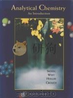 ANALYTICAL CHEMISTRY AN INTRODUCTION PDF电子版封面 0030202930