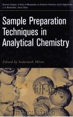 SAMPLE PREPARATION TECHNIQUES IN ANALYTICAL CHEMISTRY（ PDF版）