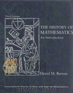 THE HISTORY OF MATHEMATICS:AN INTRODUCTION PDF电子版封面 0070094659