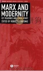 MARX AND MODERNITY     PDF电子版封面  0631225498   