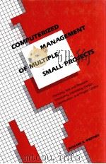 COMPUTERIZED MANAGEMENT OF MULTIPLE SMALL PROJECTS PDF电子版封面 0824786459