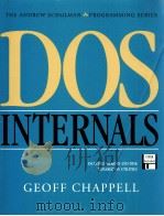 DOS INTERNALS GEOFF CHAPPELL PDF电子版封面 0201608359