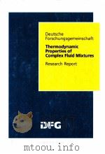 THERMODYNAMIC PROPERTIES OF COMPLEX FLUID MIXTURES（ PDF版）