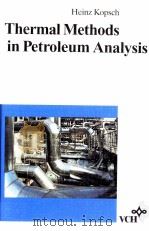 THERMAL METHODS IN PETROLEUM ANALYSIS（ PDF版）