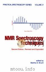 NMR SPECTROSCOPY TECHNIQUES VOLUME 21（ PDF版）