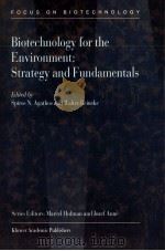 BIOTECHNOLOGY FOR THE ENVIRONMENT STRATEGY AND FUNDAMENTALS（ PDF版）