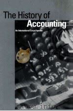 THE HISTORY OF ACCOUNTING PDF电子版封面 0815308094