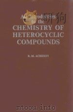AN INTRODUCTION TO THE CHEMISTRY OF HETEROCYCLIC COMPOUNDS（ PDF版）