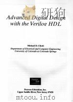 ADVANCED DIGITAL DESIGN WITH THE VERILOG HDL PDF电子版封面 0130891614