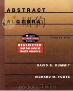 ABSTRACT ALGEBRA PDF电子版封面