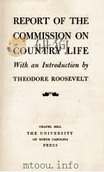 REPORT OF THE COMMISSION ON COUNTRY LIFE WITH AN INTRODUCTION（1944 PDF版）