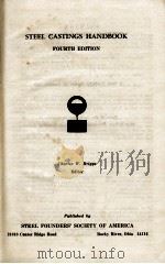 STEEL CASTINGS HANDBOOK FOURTH EDITION（1970 PDF版）
