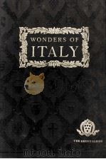 WONDERS OF ITALY 1937 PDF电子版封面