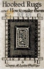 HOOKED RUGS AND HOW TO MAKE THEM（1930 PDF版）