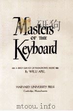 MASTERS OF THE KEYBOARD（1947 PDF版）