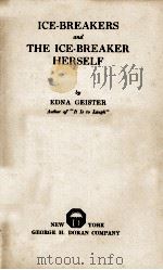 ICE-BREAKERS AND THE ICE-BREAKER HERSELF（1922 PDF版）