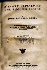 A SHORT HISTORY OF THE ENGLISH PEOPLE VOLUME III（1900 PDF版）