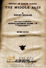 THE MIDDLE AGES REVISED EDITION VOLUME I（1900 PDF版）