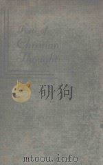POETS OF CHRISTIAN THOUGHT（1947 PDF版）