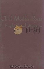 CHIEF MODERN POETS OF ENGLAND & AMERICA 1947 PDF电子版封面 GERALD DEWITT SANDERS AND JOHN