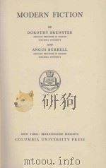 MODERN FICTION（1935 PDF版）