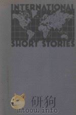 INTERNATIONAL SHORT STORIES 1934 PDF电子版封面