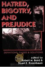 HATRED BIGOTRY AND PREJUDICE（ PDF版）