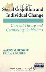 SOCIAL COGNITION AND INDIVIDUAL CHANGE PDF电子版封面