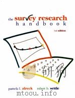 THE SURVEY RESEARCH HANDBOOK     PDF电子版封面  0072945486   