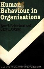 HUMAN BEHAVIOUR IN ORGANISATIONS PDF电子版封面 0712108211