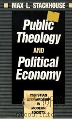 PUBLIC THEOLOGY AND POLITICAL ECONOMY PDF电子版封面 0802802672