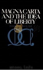 MAFNA CARTA AND THE IDEA OF LIBERTY（ PDF版）