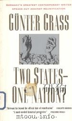 TWO STATES-ONE NATION? PDF电子版封面 0156920603