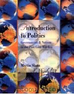 JNTRODUCTION TO POLITICS PDF电子版封面 MARTIN SLANN