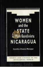 WOMEN AND THE STATE IN POST-SANDINISTA NICARAGUA PDF电子版封面