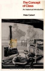 THE CONCEPT OF CLASS AN HISTORICAL INTRODUCTION PDF电子版封面 0312159196