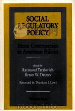 SOCIAL REGULATORY POLICY PDF电子版封面