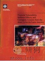 FINANCIAL VULNERABILITY SPILLOVER EFFECTS AND CONTAGION PDF电子版封面 CUILLERMO E PERRY