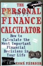 THE PERSONAL FINANCE CALCULATOR PDF电子版封面 0071393900