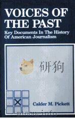 VOICES OF THE PAST PDF电子版封面 0023957905 CALDER M PICKETT