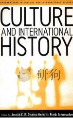 CULTURE AND LNTERNATIONAL HISTORY（ PDF版）