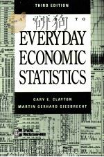 EVERYDAY ECONOMIC STATISTICS PDF电子版封面