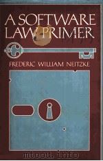 ASOFTWARE LAW PRIMER PDF电子版封面